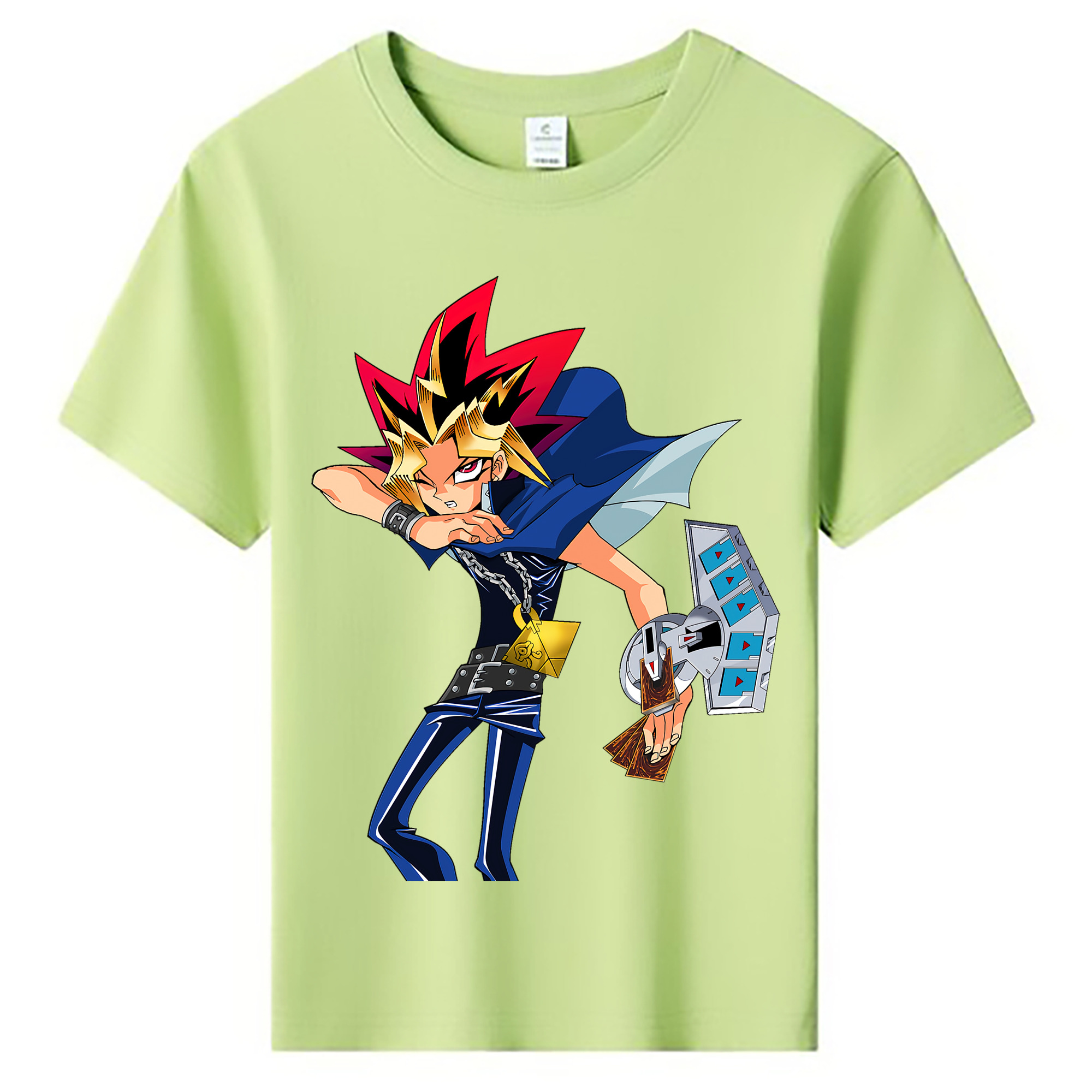 （画像用） 遊☆戯☆王 Yu-Gi-Oh! 綿100％キッズTシャツ（フロントプリント）